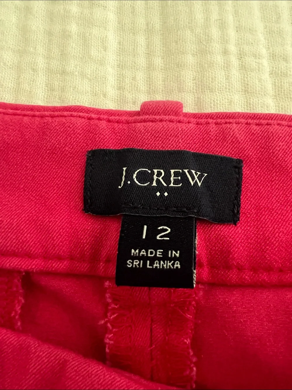J. Crew Remy Pants Hot Pink Women's